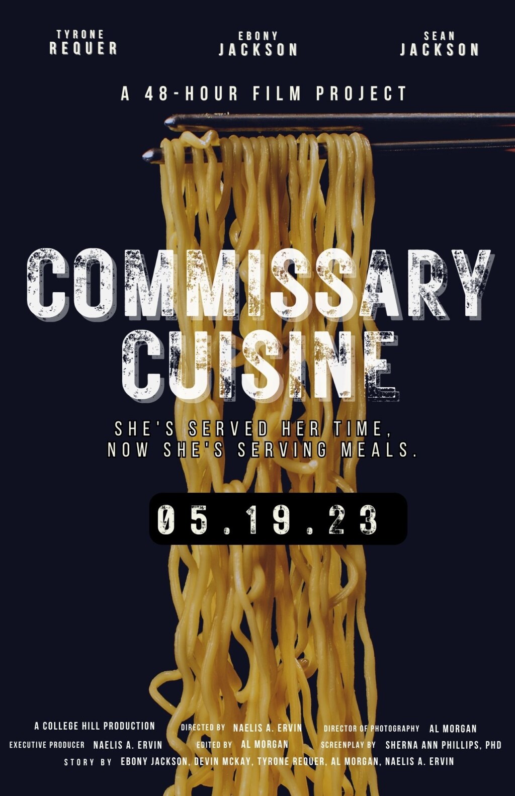Filmposter for Commissary Cuisine